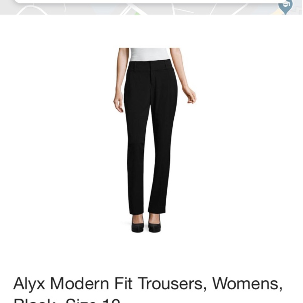 Alyx gray modern day fit trousers